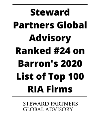 Steward Partners Global Advisory Ranked #24 on Barron's 2020 List of Top 100 RIA Firms