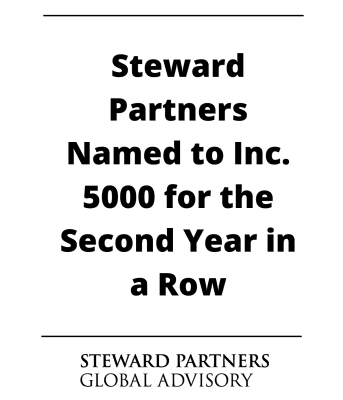 Steward Partners Named to Inc. 5000 for the Second Year in a Row