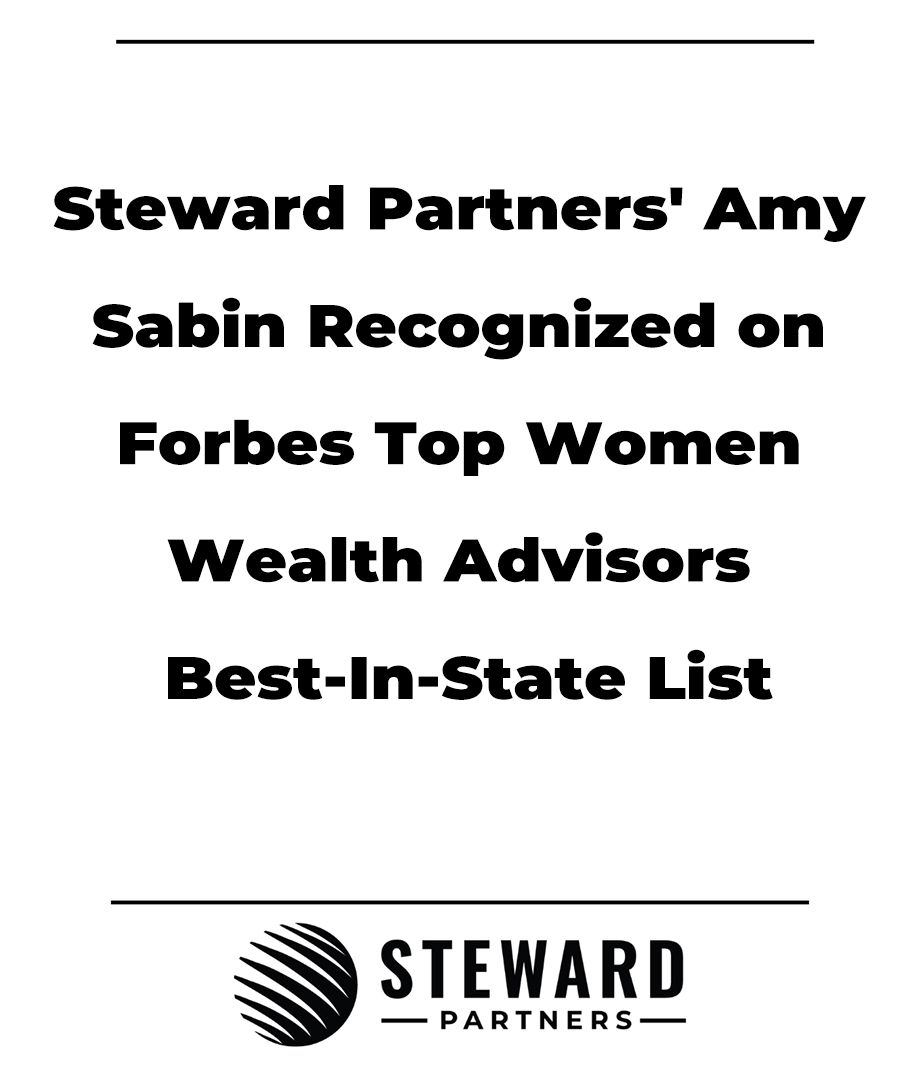 Steward Partners' Amy Sabin Recognized on Forbes Top Women Wealth Advisors Best-In-State List