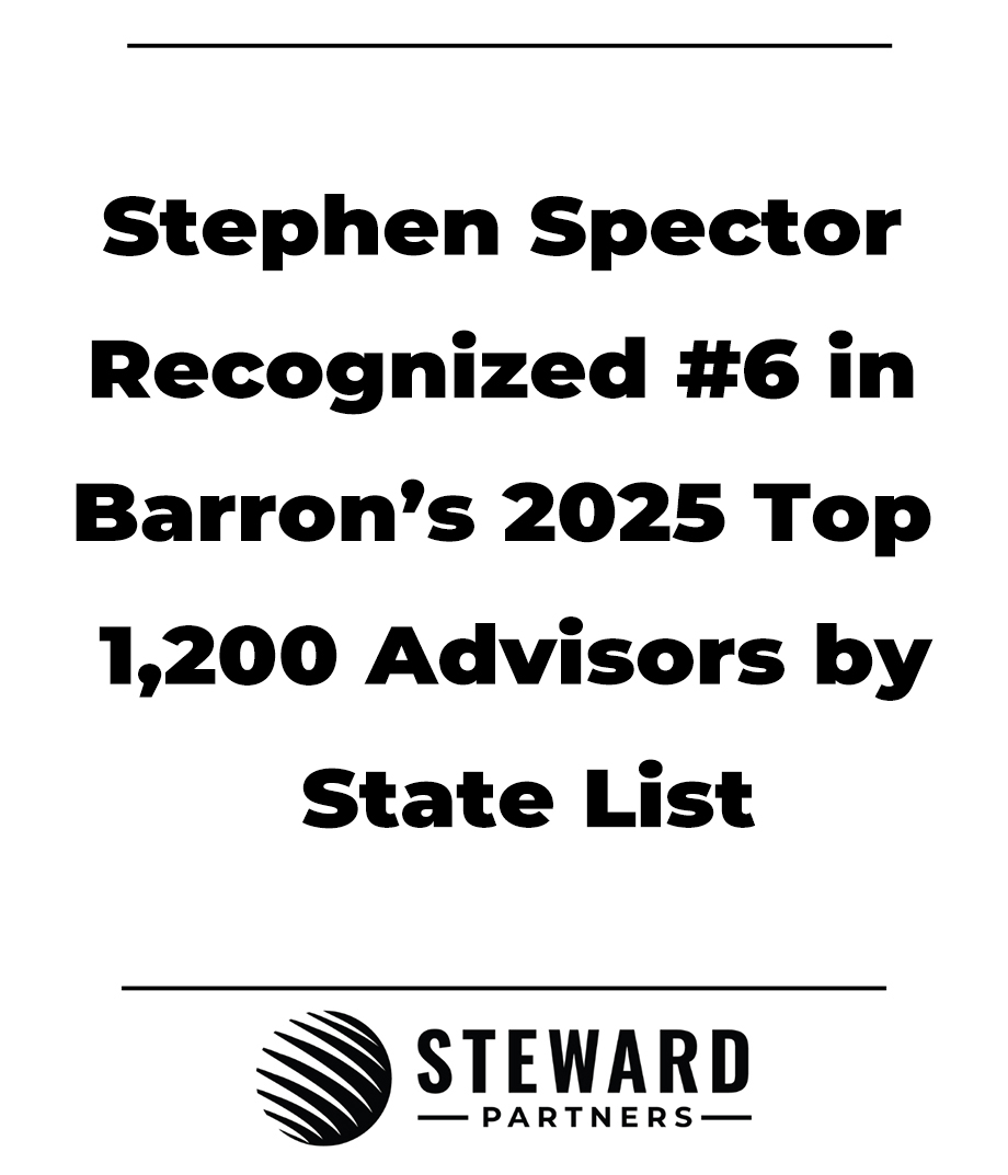 Stephen Spector recognized #6 in Barron’s 2025 Top 1,200 Advisors by State list
